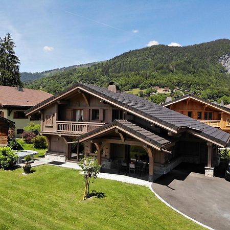 Chalet Luxe Les Mélèzes Samoëns Esterno foto