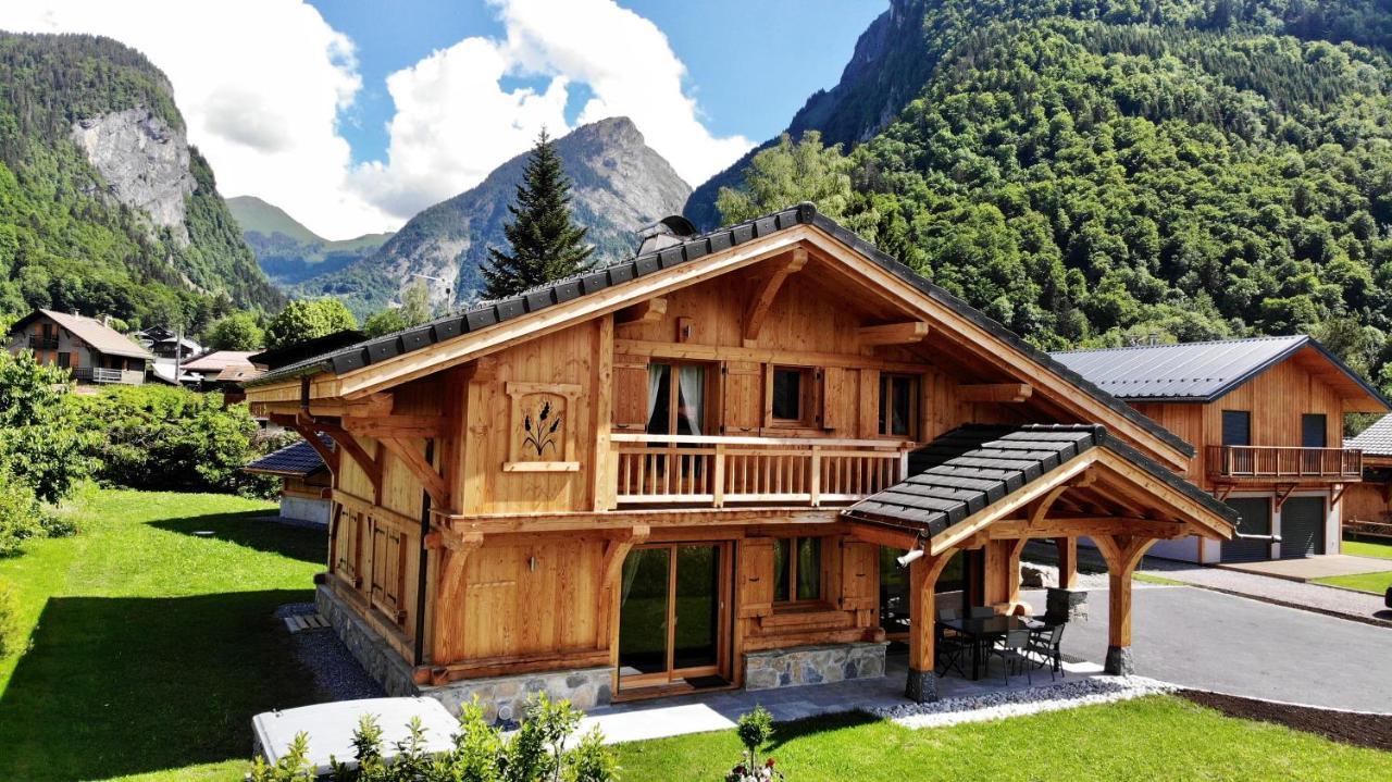 Chalet Luxe Les Mélèzes Samoëns Esterno foto