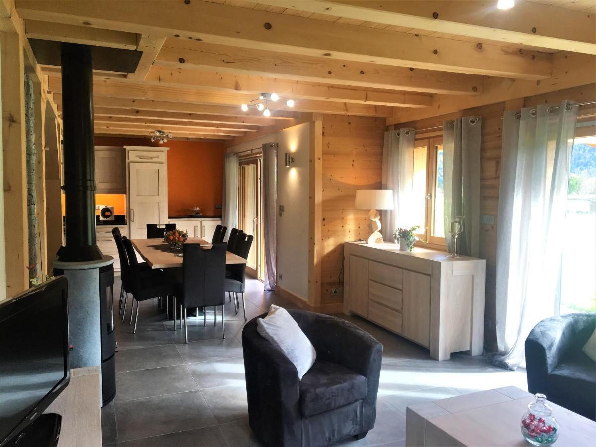 Chalet Luxe Les Mélèzes Samoëns Esterno foto