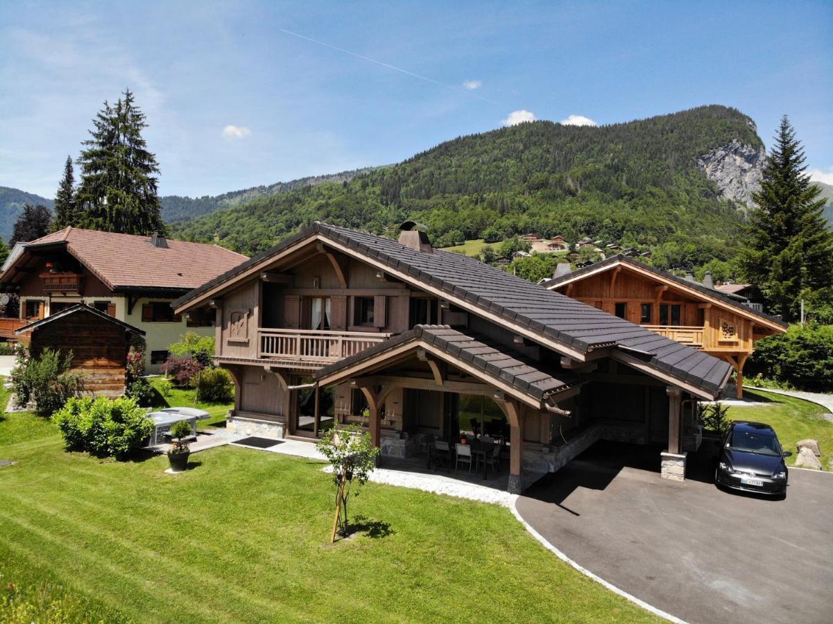 Chalet Luxe Les Mélèzes Samoëns Esterno foto