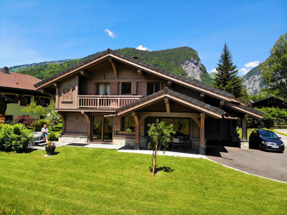 Chalet Luxe Les Mélèzes Samoëns Esterno foto