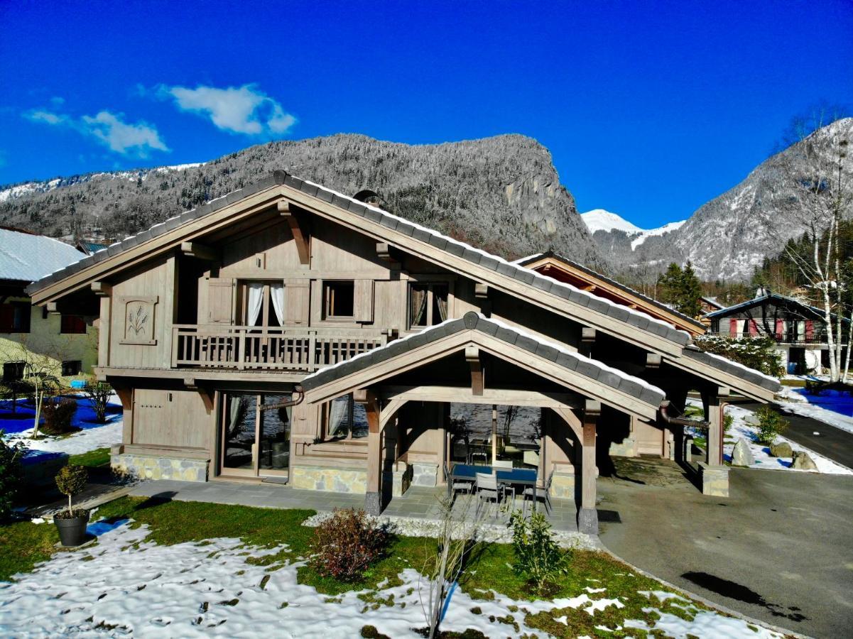 Chalet Luxe Les Mélèzes Samoëns Esterno foto